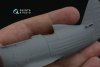 Quinta Studio QD48445 I-153 3D-Printed coloured Interior on decal paper (ICM/Hasegawa) 1/48